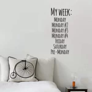 DSK-75 Black Decorative Wall Sticker