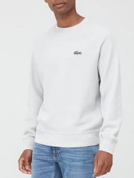 Lacoste Classic Crew Neck Sweatshirt - Grey Heather