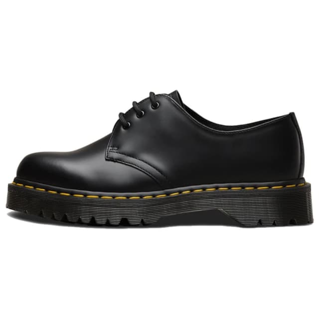 Dr. Martens Womens Bex 3 Eye Shoes Black