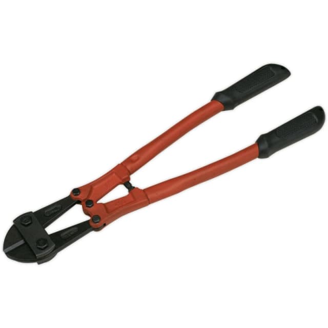 Loops 450mm Bolt Cropper - 8mm Jaw Capacity - Chromoly Steel Jaws - Rubber Grips Metallics