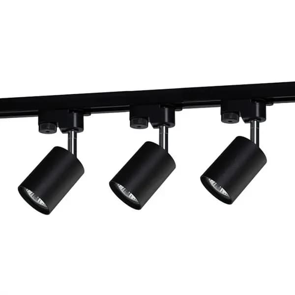 Edit Edit Directional 1 Circuit Track Light Kit - Black - 3 Lights