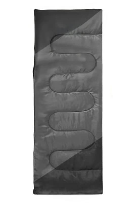 Active Era Premium Warm Lightweight Envelope Sleeping Bag (200 Gsm) - 2 Seasons - Black