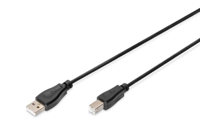 Digitus Digitus USB-A - USB-B connection cable, 1m AK-300102-010-S
