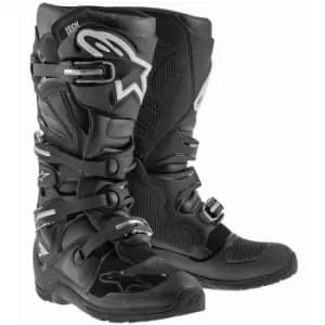 Alpinestars Tech 7 Enduro Motorcycle Boots, black, Size 40 41, black, Size 40 41