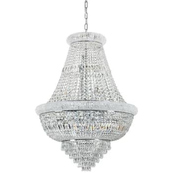 Ideal Lux Lighting - Ideal Lux DUBAI - Indoor Ceiling Chandelier Pendant Lamp 24 Lights Chrome, E14