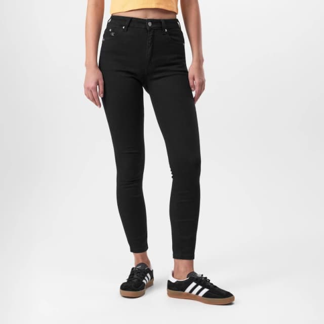 Calvin Klein Jeans 010 High Rise Skinny Jeans - Black 28 S
