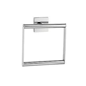 Croydex Chester Flexi-Fix Towel Ring - Chrome 153mm