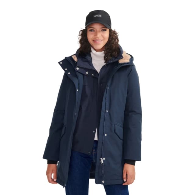Aigle Womens parka Aigle Gore-tex Bleu Female 36