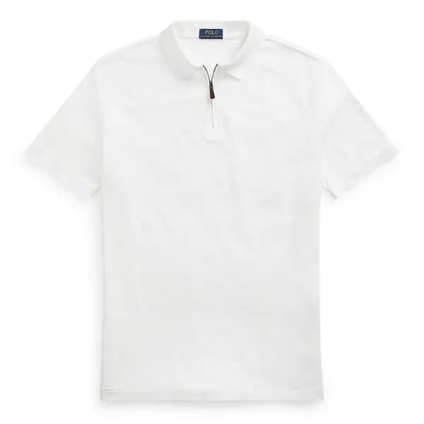 Polo Ralph Lauren Tipped Polo Shirt - White S