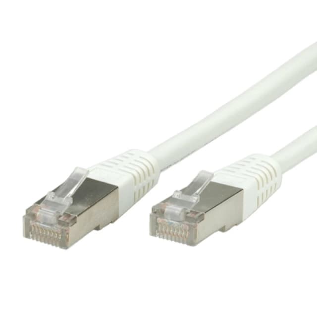VALUE S/FTP (PiMF) Patch Cord. Cat.6. white 1 m