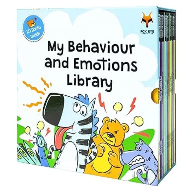 My Behaviour and Emotions Library 20 Books Box Set Anxiety by Jasmine Brooke Jasmine Brooke Books