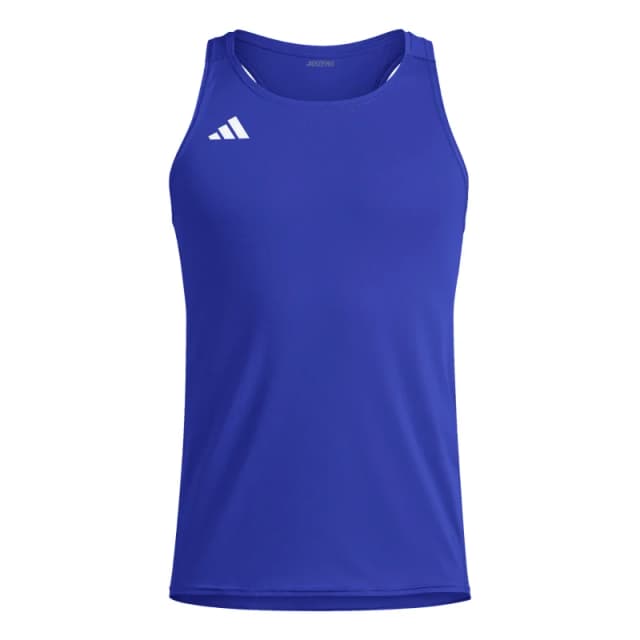 adidas Adizero Essentials Running Tank Top Mens - Blue Blue L