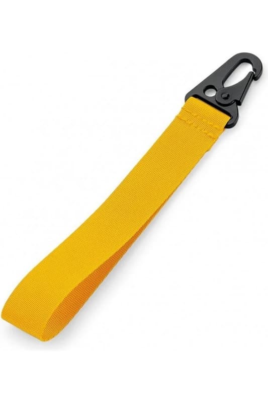 Bagbase Brandable Key Clip in Yellow Yellow Unisex One Size