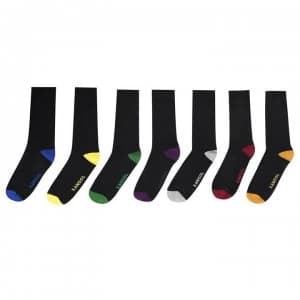 Kangol Formal 7 Pack Socks Mens - Heel Toe