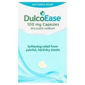 Dulcoease Softening Relief Capsules 100mg