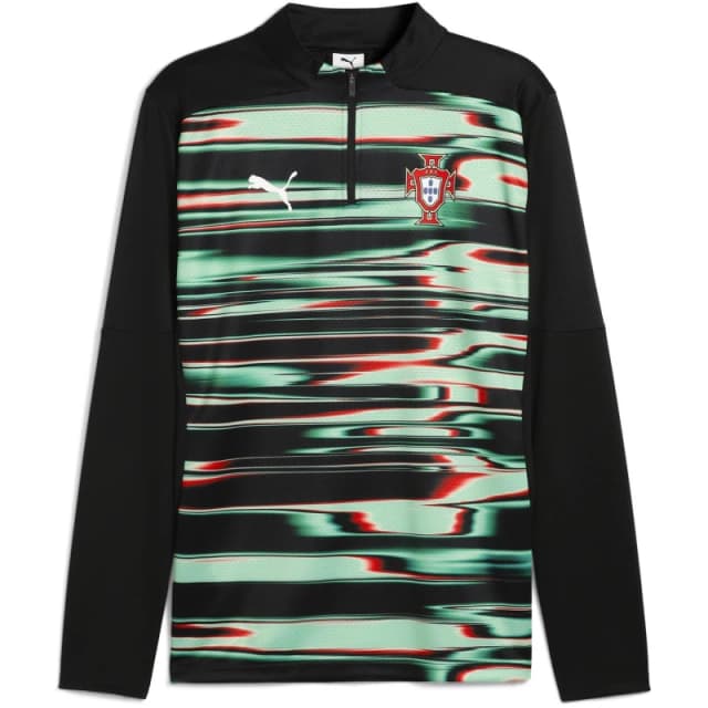 Puma Portugal Pre Match Drill Top 2025 Adults Black/White male S