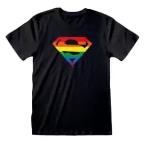 DC Comics T-Shirt Superman Logo - DC Pride Size L