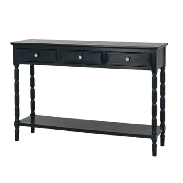 Hill Interiors Contour Collection 3 Drawer Console