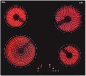 CDA HC6621FR 4 Zone Electric Ceramic Hob