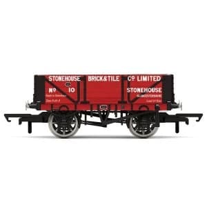 Hornby 4 Plank Wagon Stonehouse 10 Era 3 Model Train