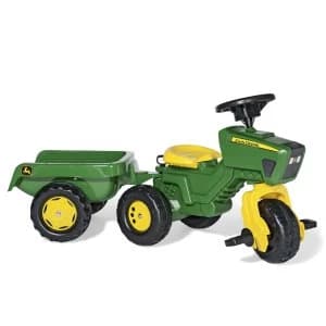 John Deere Kids Trio Tractor and Trailer