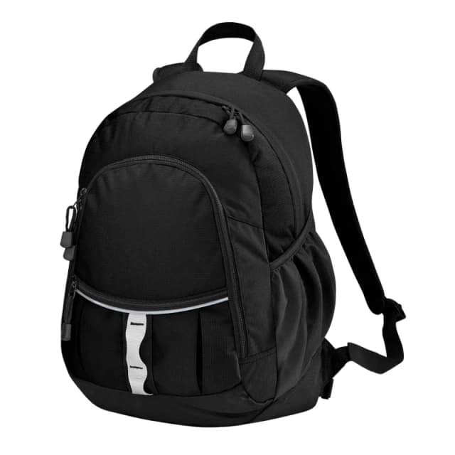 Quadra Mens Pursuit Backpack in Black Male