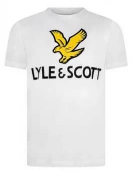 Lyle & Scott Boys Short Sleeve Eagle Logo T-Shirt - White