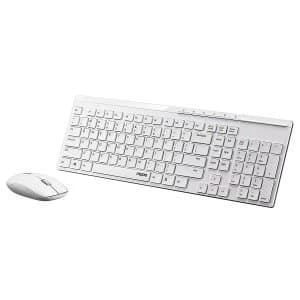 Rapoo X8100 2.4 GHz Wireless Desktop Combo Set - White