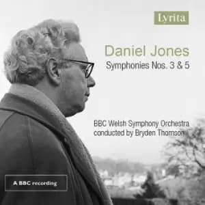 Daniel Jones Symphonies Nos 3 & 5 by Daniel Jones CD Album