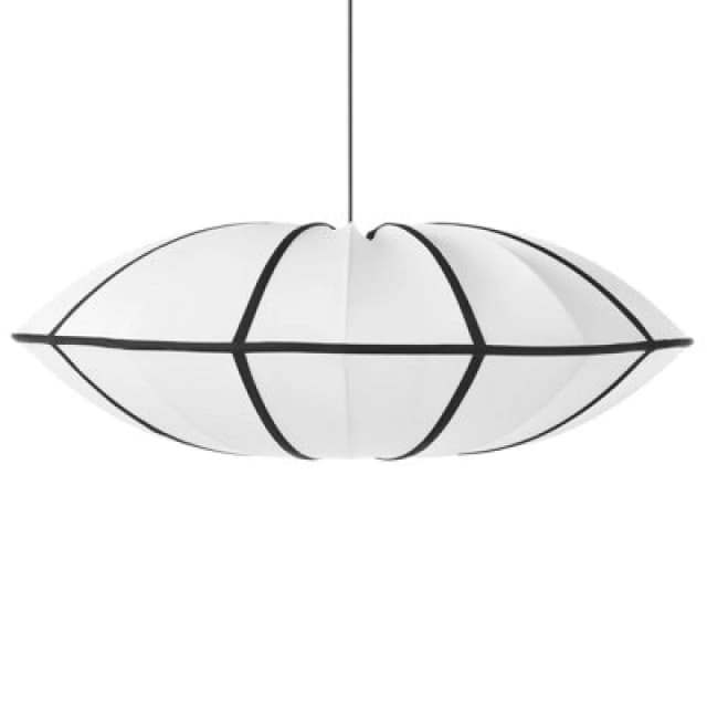 Beliani Modern Pendant Lamp Guasare White