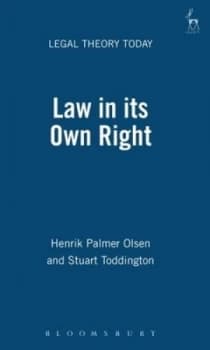 Law in Its Own Right by Henrik Palmer Olsen Book
