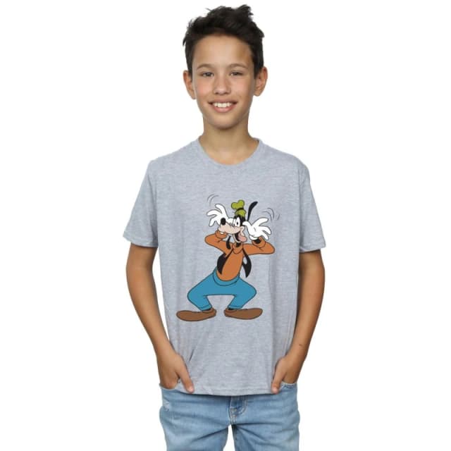 Disney Crazy Goofy T-Shirt Grey male
