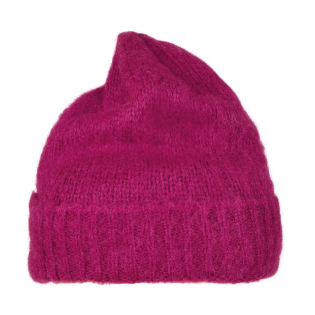 Yupoong Mens Flexfit Acrylic Beanie in Fuchsia Fuchsia Male One Size
