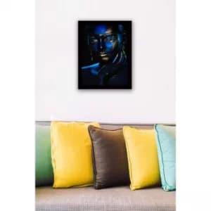 SC0026 Multicolor Decorative Framed MDF Painting