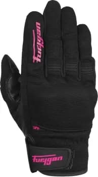 Furygan Jet D3O Ladies Motorcycle Gloves, black-pink, Size M for Women, black-pink, Size M for Women