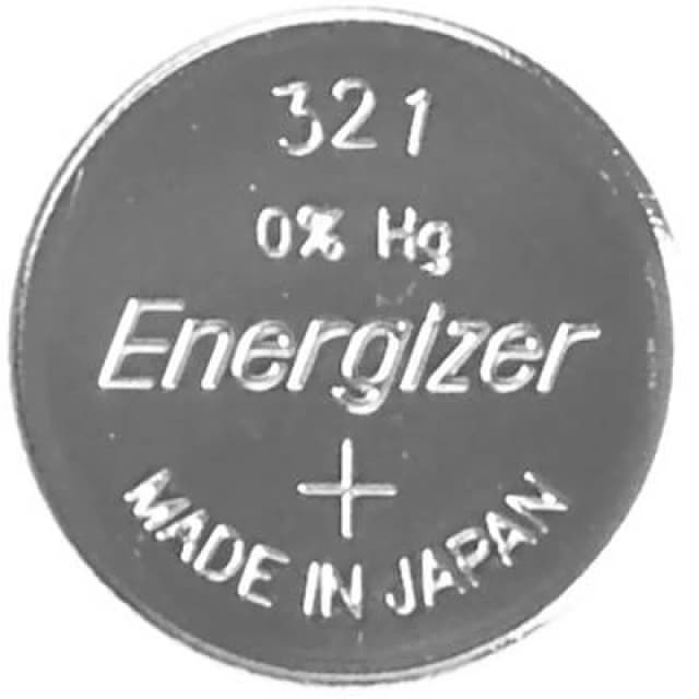 Energizer Energizer Silver-Oxide Battery SR65 1.55 V 15 mAh 1-Pack Watch Silver A-CAB161520
