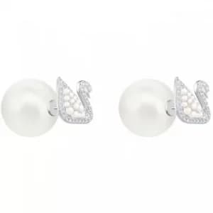 Swarovski Iconic Swan Stud Earrings
