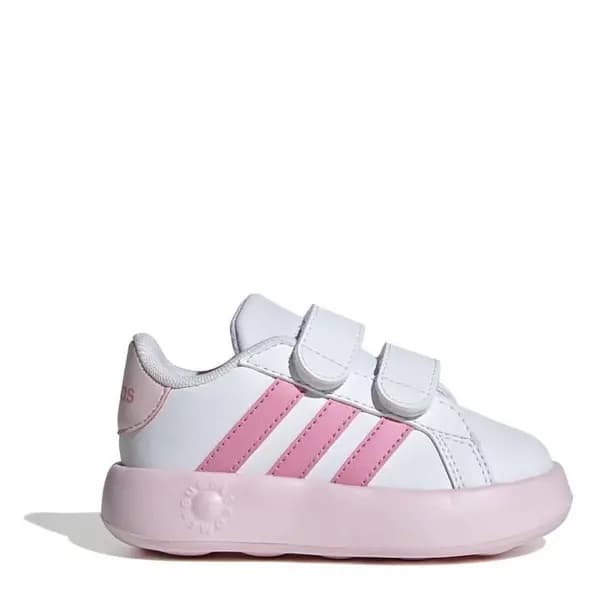 adidas Grand Court 2.0 Shoes Infants - White C6