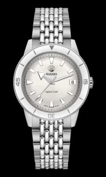 Rado Captain Cook Automatic Womens watch - Water-resistant 10 bar (100 m), Stainless steel, light
