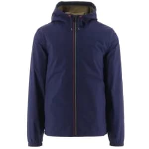 Paul Smith Inky Blue Recycled Nylon Hooded Jacket