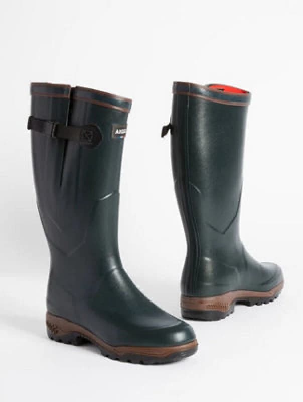 Aigle Parcours 2 Iso Rubber Boots Bronze Size 37