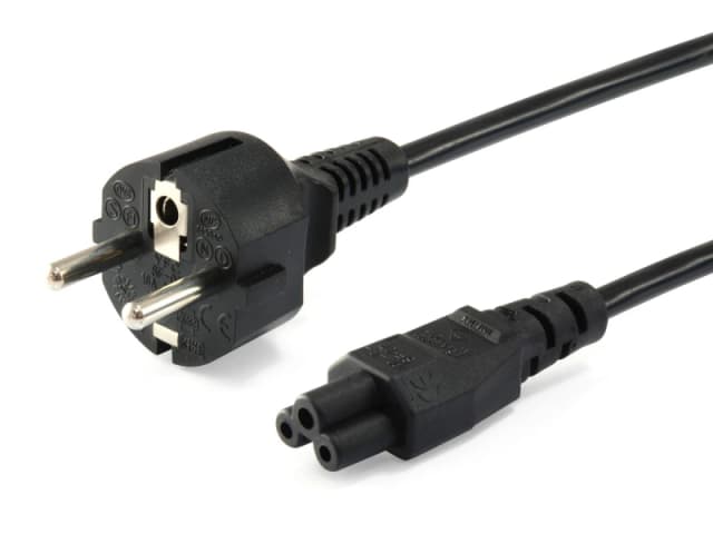 Equip High Quality Power Cord. C5 to Schuko. 3.0m