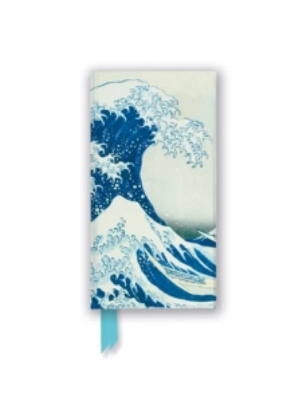 Katsushika Hokusai: The Great Wave (Foiled Slimline Journal) Notebook / blank book