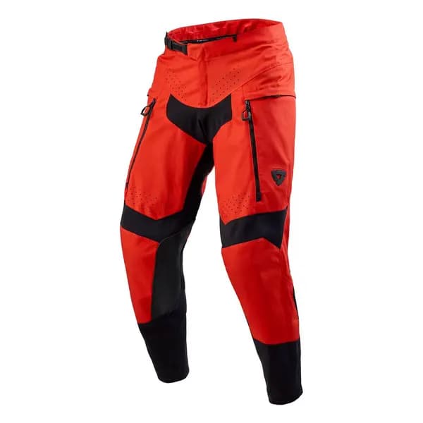 REV'IT! Pants Peninsula Red Short Motorcycle Pants Size XYL