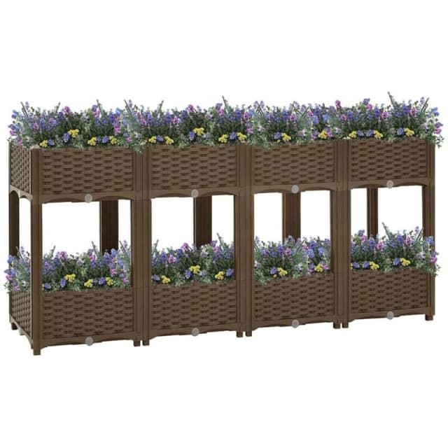 VIDAXL Raised Bed 160x40x71cm Polypropylene Vidaxl 8720286493151