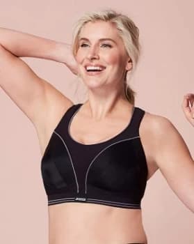 Shock Absorber Black Ultimate Run Bra