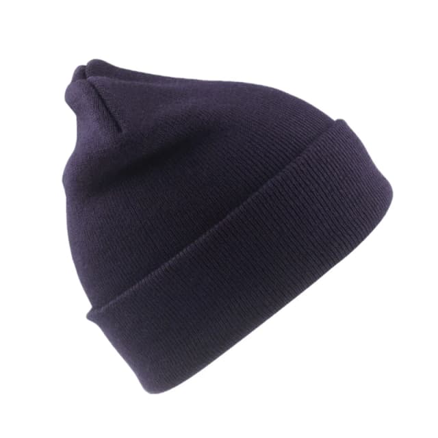 Result Result Men Woolly Ski Hat in Navy Navy One Size Male 5059699306417