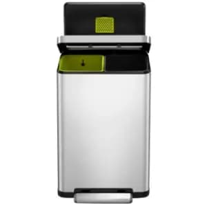 EKO X Cube Recycling Bin 40L - Silver