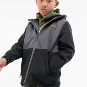 Barbour International Boys' Lowland Showerproof Jacket - Black - 14-15 Years
