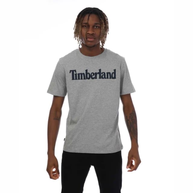 Timberland Northwood Wordmark Logo T-Shirt - Grey Grey S
